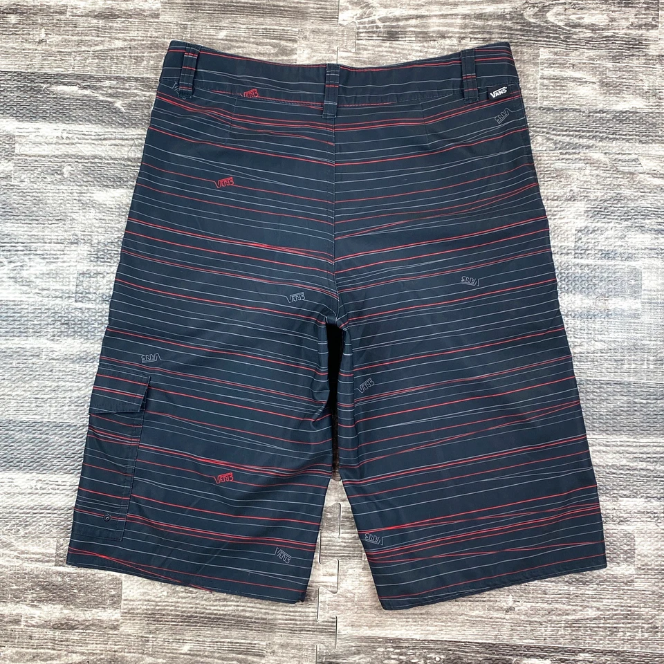 Pantalones Cortos Vans Vanphibian Híbridos Carga Tabla Caminar Talla 18 Bañador Logo Estampado Foto 3 de 4