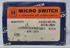 Honeywell BZE6-2RN MicroSwitch Limit Switch