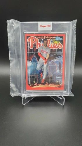 TOPPS PROJECT 70 ARTIST PROOF CARD 11/51 BRYCE HARPER #15 by KING SALADEEN