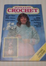 QUICK AND EASY CROCHET MARCH/APRIL ISSUE 1988