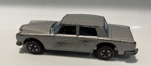 HOT WHEELS 1969 REDLINE ROLLS ROYCE SILVER SHADOW HK GREY ENAMEL - Picture 5 of 10