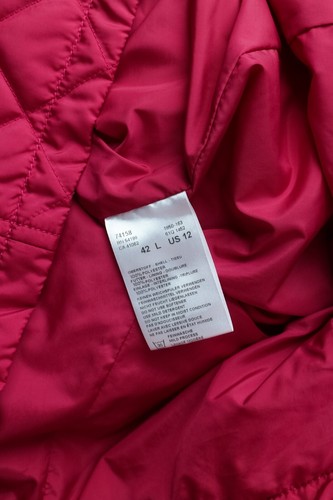 Bogner Women Quilted Jacket Casual Windproof Pink Lightweight size L UK14 - Picture 7 of 8