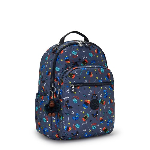 Kipling SEOUL Large Backpack - Gaming Grey RRP £98 - Picture 4 of 9