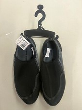 Wave Zone Boys Girl Surfer Swim Water Shoes Kids Size 2 Black NWT