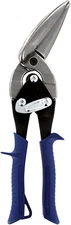 MIDWEST Power Cutters Long Cut Snip - Straight Cut Offset Tin Cutting Shears wit
