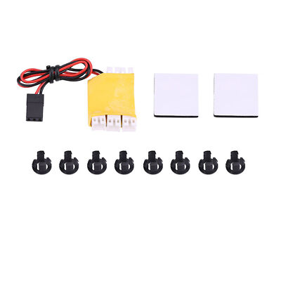 Segrehy 8 LED RC-Blinklicht - Für Flugzeuge Und Hubschrauber