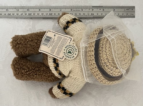 Boyds Bears Huney B Keeper The Archive Collection 10" NWT Beekeeper w Hat & Veil - Imagen 6 de 9
