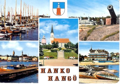 Hanko - Hango - Multiview - Posted 1967 - Kuultokuva, Helsinki