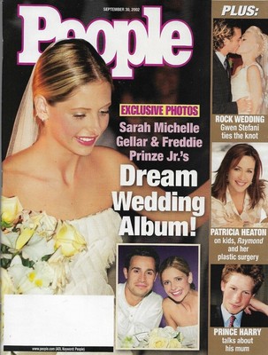 SARAH MICHELE GELLAR - PEOPLE Magazine Sept 30, 2002 - BRAND NEW - No