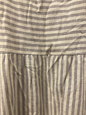 chinese dress ladies Madewell Women's Stripe Tiered Maxi Dress, Blue/White Stripe, 6 at Amazon  Women's Clothing store main image 0