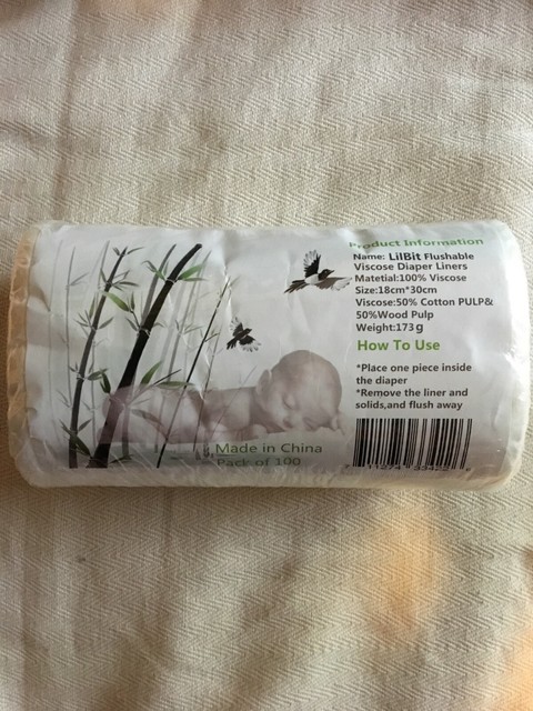 biodegradable liners for cloth diapers