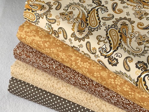 100% cotton fabric Fat Quarter Bundle quilting patchwork craft floral flowers C - Picture 32 of 170