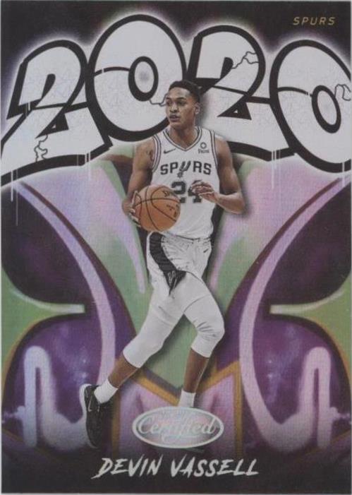 2020-21 Panini Certified - Devin Vassell #20 - 1 of 2