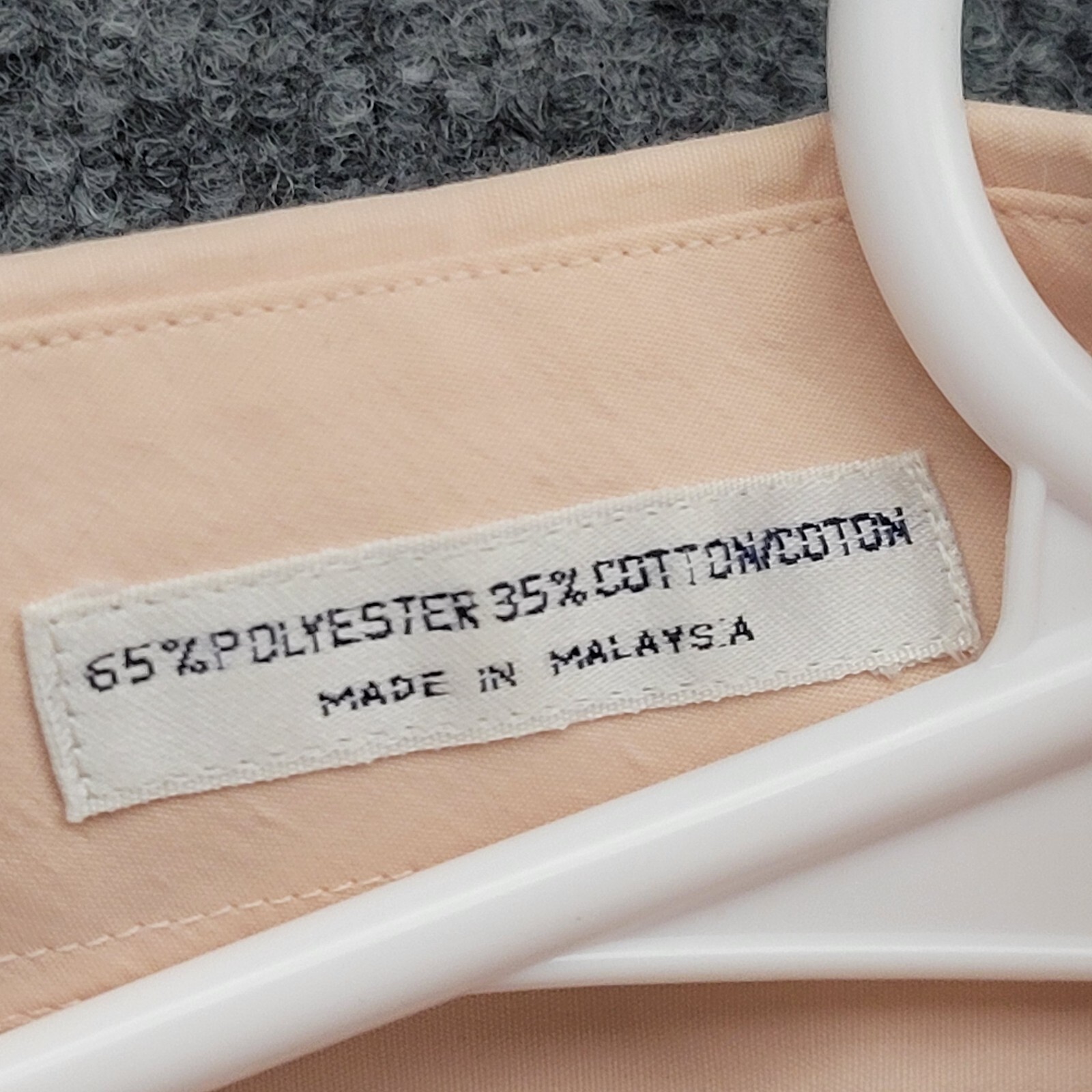 Yves Saint Laurent camicia manica lunga con bottoni uomo 15 5 rosa