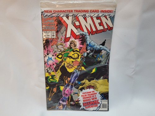 X Men Annual No. 2 Comic Book Marvel 1993 Comic Sealed with Bonus Empyrean Card