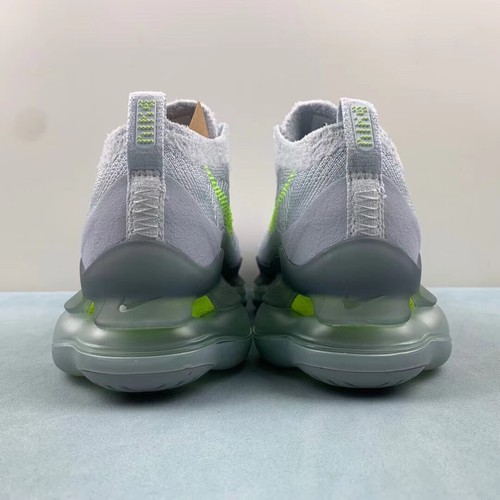 Free Shipping Nike Air Max Scorpion Flyknit 2022 Gray Green Men Size - Picture 4 of 5