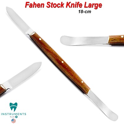 Dental Fahen Cutting Knife Large Wax Carver Modelling Mixing Spatula Laboratory