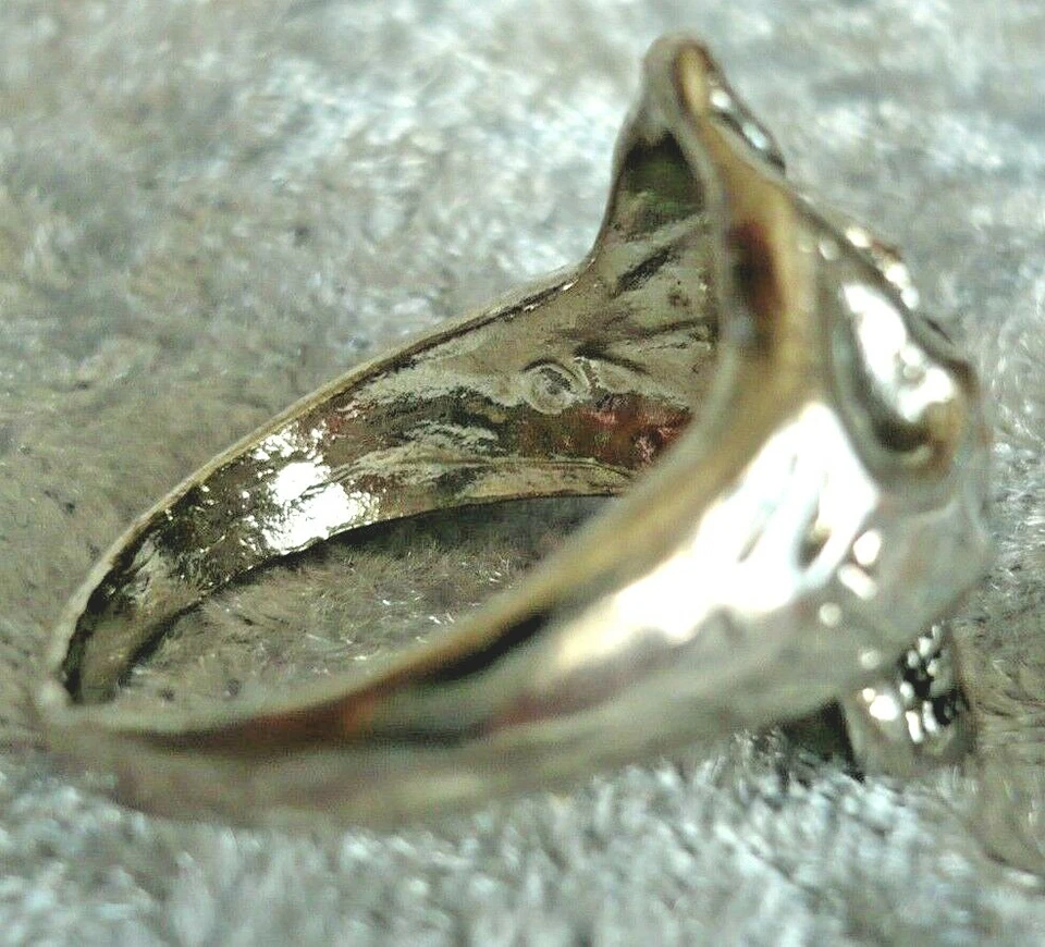 großer TOTENKOPF Ring Folklore Schmuck silber Gr. 20 21 22 NEU #6 - Bild 2 von 3