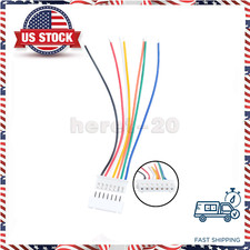 JST XH2.54mm 7 Pin Singleheaded Wire Cable Connector Set Male Female 20CM USA 