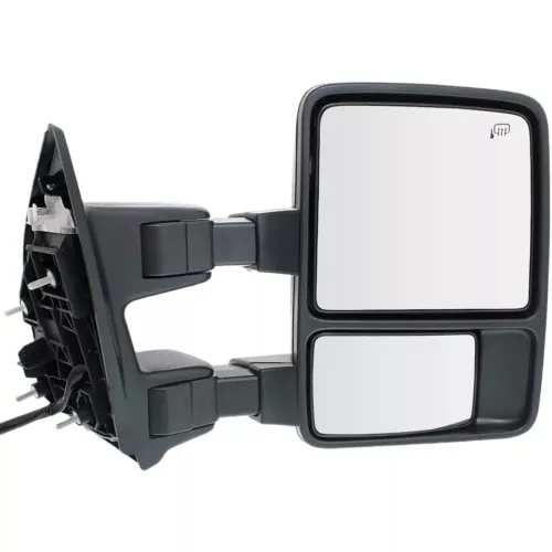 New Right Power Door Mirror Textured Heated Fits 2011-2016 Ford F-250 Super Duty