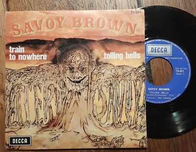 RARE French SP 7'' SAVOY BROWN Train To...Blues Rock ZUSTAND SEHR GUTER ZUSTAND