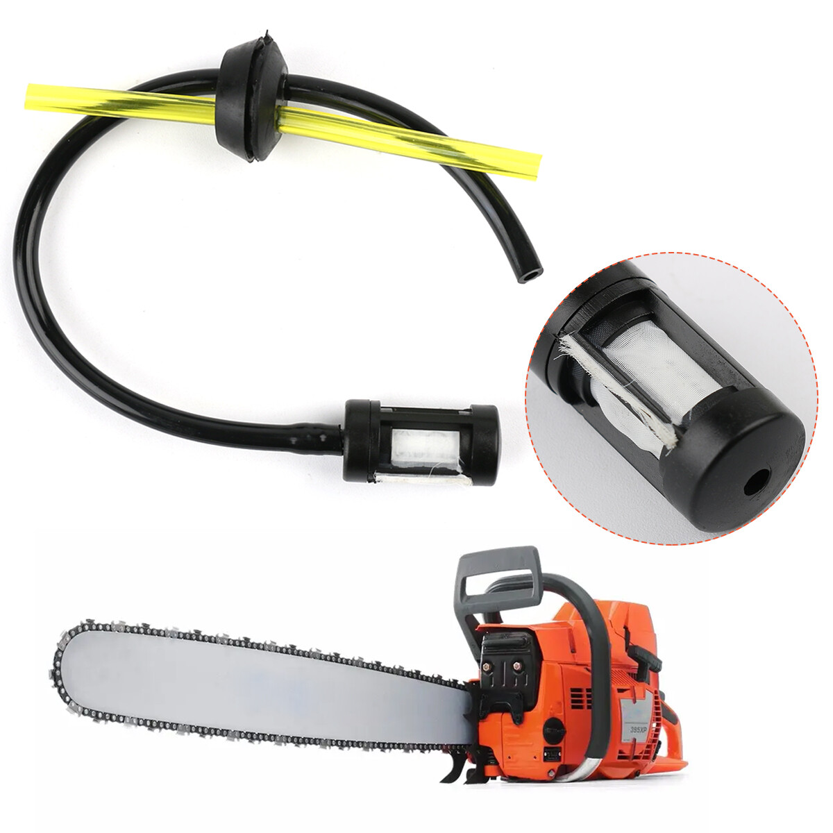 （buy 2 get 2）Petrol Strimmer Fuel Hose Pipe With Tank Filter assembly