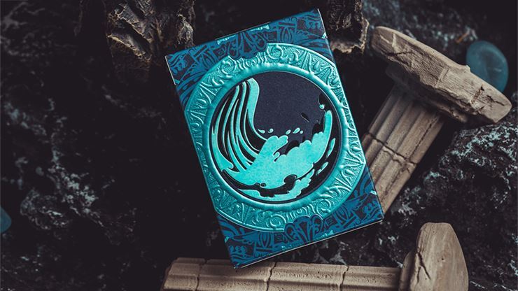 Gilded Atlantis: Water Playing Cards, A Great Gift for Poker Players