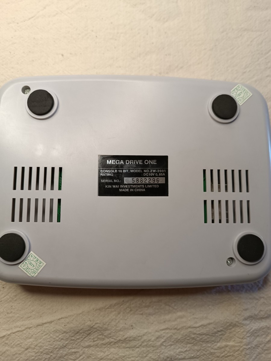 Sega Mega Drive One gaming system, white vintag working | eBay