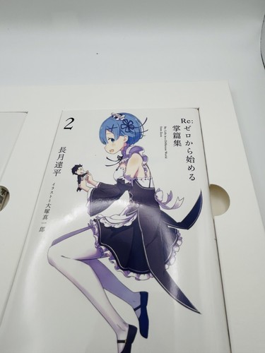 Re:Zero Starting Life in Another World Opere d'arte Re:BOX Anime Book 148P - Foto 9 di 18
