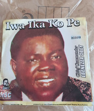 Audio music cd, song by EBENEZER OBEY,made in Nigeria