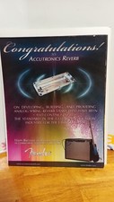 ACCUTRONICS REVERB FENDER GUITAR AMPLIFIERS  PRINT AD 11 X 8.5  D1