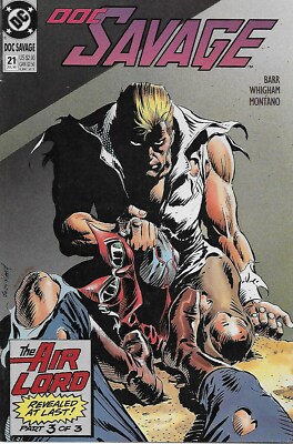 Doc Savage No.21 / 1990 Mike W. Barr & Rod Whigham