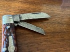 GERMAN BOKER TREE BRAND  BIG 4 BLADE CONGRESS KNIFE RINGED BOLSTERS — photo 3