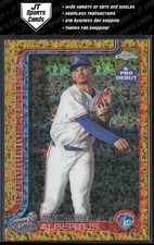 2025 Topps Pro Debut Alexander Albertus PDC-36 Gold Mini-Diamond Refractor /50