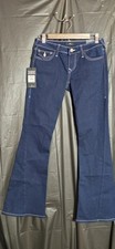 True Religion Joey Low Rise Flare Size 30x31 In Color Body Rinse, NWT, MSRP 159