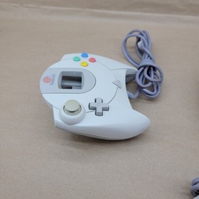 Lot Of 2 Sega Dreamcast Official White Grey Controller HKT 7700  OEM Tested