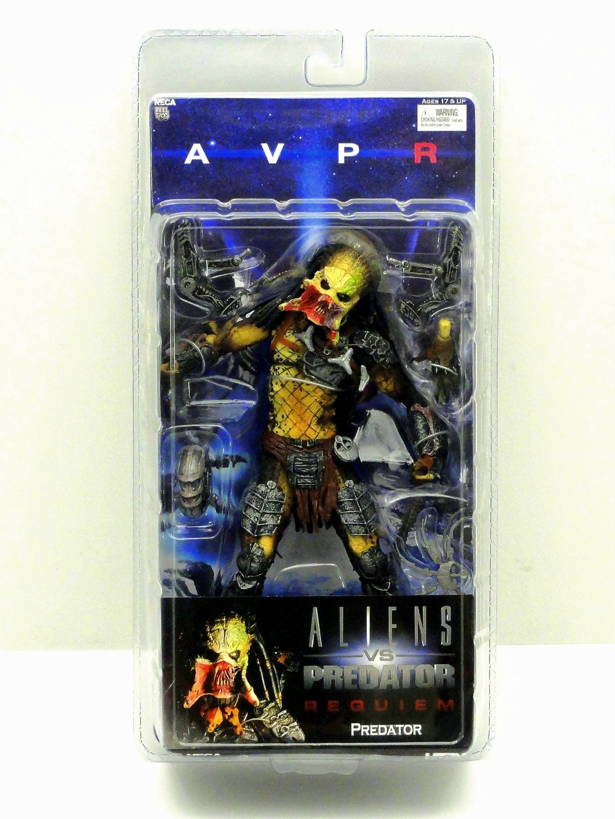 Neca Alien VS Predator Requiem Open Mouth Predator Hybrid 2007 Reel Toys