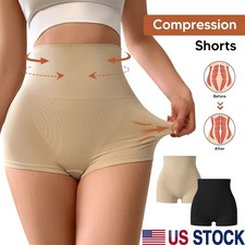 Women's Tummy Control Shapewear Shorts Body Shaper High Waist Thigh Slimmer