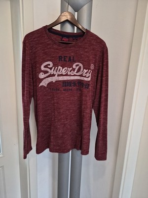 Superdry Herren Langarm T-Shirt Gr. XL 