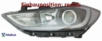 Abakus 121-1116R-LEMD2 Hauptscheinwerfer Rechts Scheinwerfer FüR Hyundai
