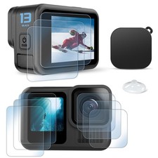 FiTSTILL Screen Protector 9 PCS for Go Pro Hero 13 Black,Ultra Clear Tempered G