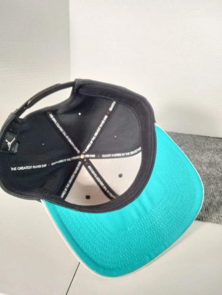 Gorra de béisbol Air Jordan Jumpman Logo Pro M/L negra/gris ajustable Snapback Nike Foto 3 de 4