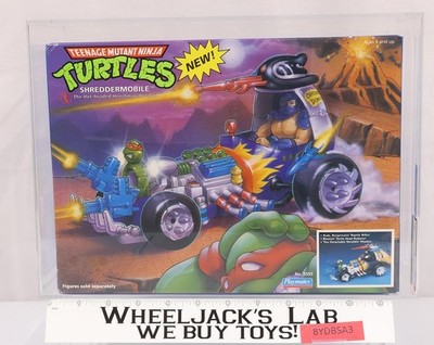 Shreddermobile AFA HIGHEST GRADED 80+ TMNT 1991 Playmates Vehicle NEW SEALED