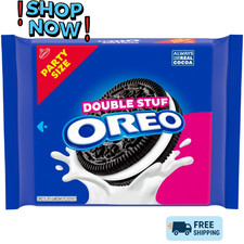 OREO Double Stuf Chocolate Sandwich Cookies, Party Size, 24.95 oz