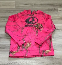 Mossy Oak Pink Camouflage Women's Size 2X Hoodie