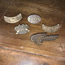 Vtg LOT 5 Harley Davidson Owners Group HOG club Pins. 1983 Early 2000s