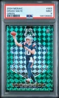 2024 PANINI MOSAIC GREEN #303 DRAKE MAYE ROOKIE RC PSA 9