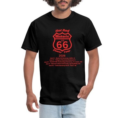 Hot Rod Power Tour 2026 | US Car Show | Historic Route 66 Men's T-Shirt