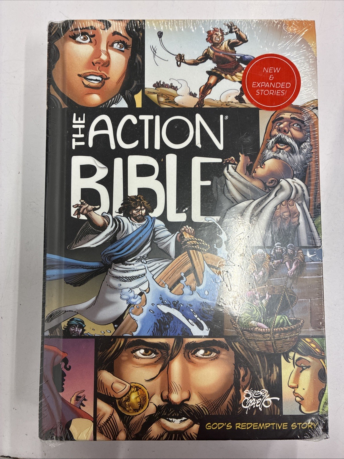 The Action Bible: God's Redemptive Story New & Expanded Stories