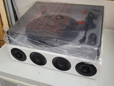 **NEW** 1 by ONE High-Fi Belt Drive Turntable with Built-in Speakers & Preamp